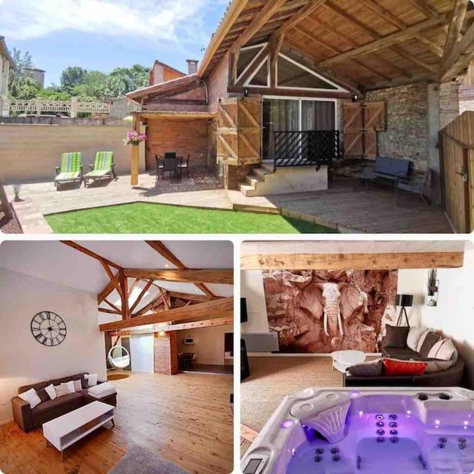 Gite Le Jardin Secret Et Gite Au Temps Suspendu Montpezat  Exterior foto